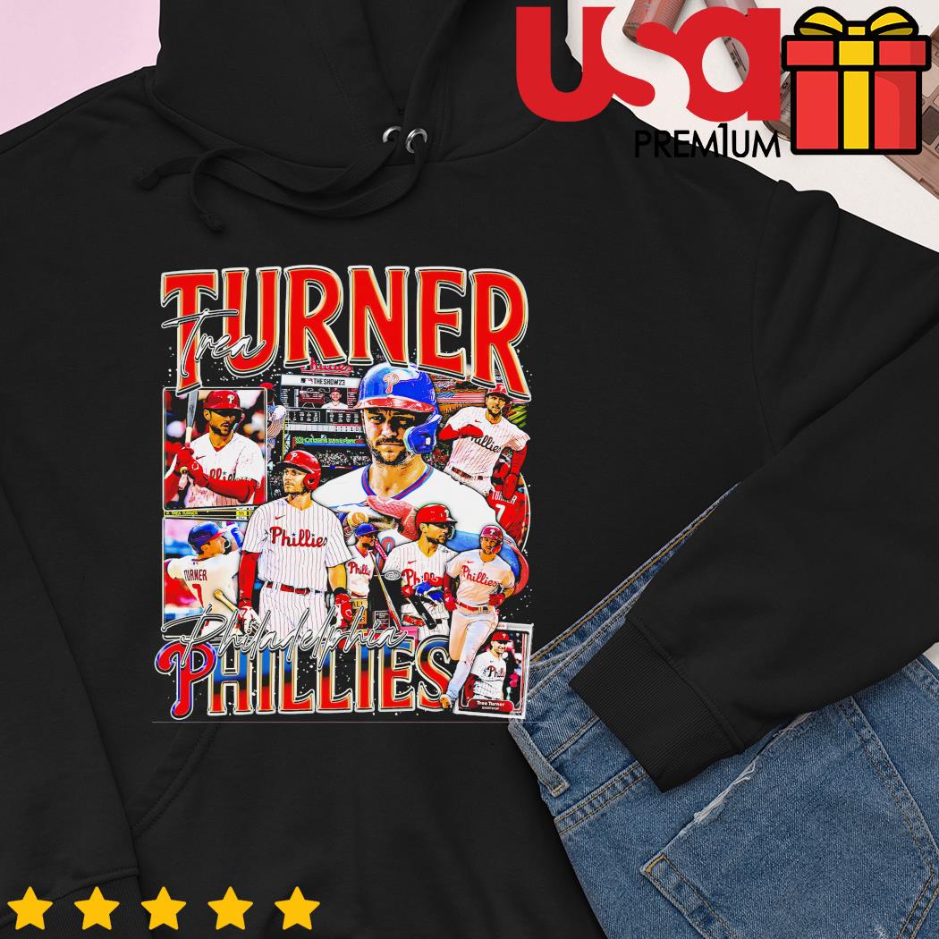 Trea Turner Philadelphia Phillies 2023 Name & Number T-Shirt