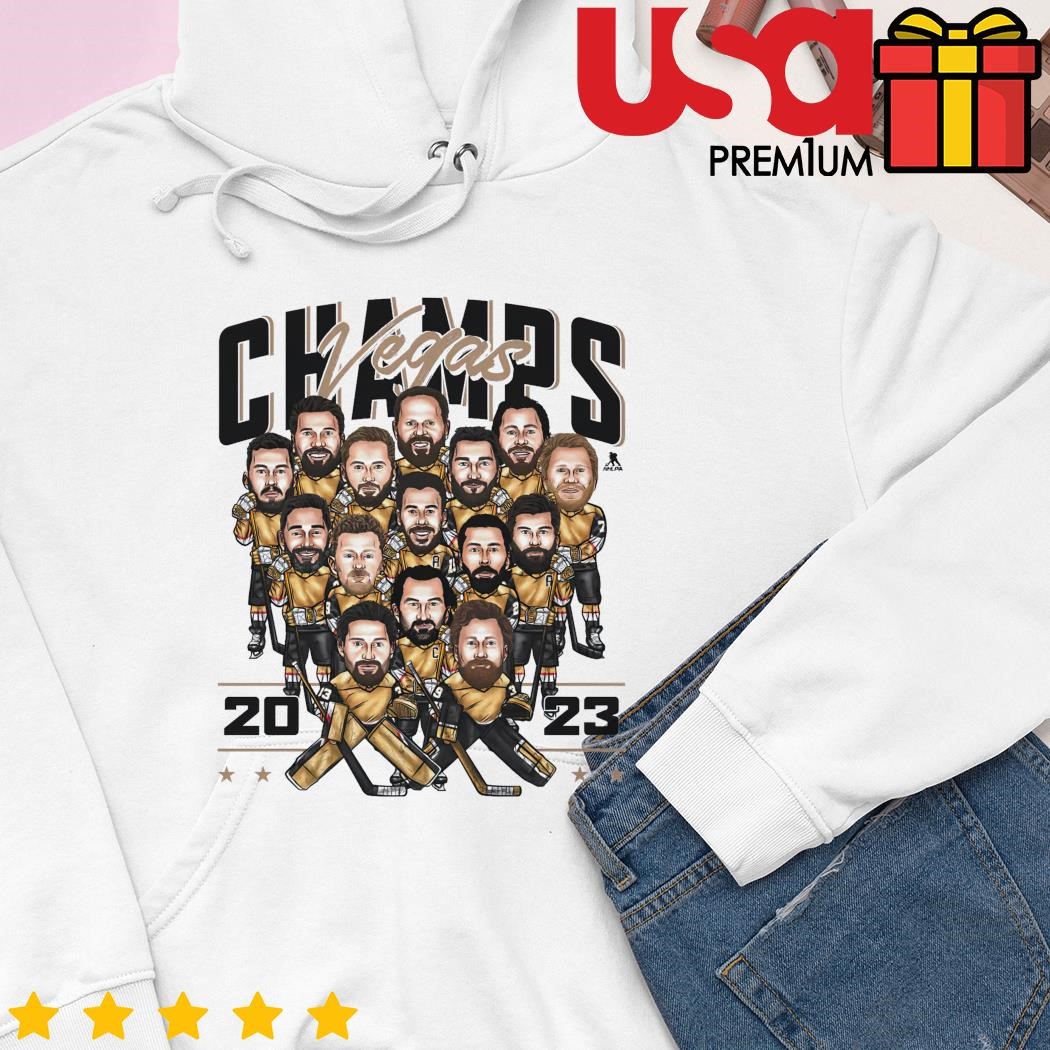 The Champs 2023 Vegas Golden Knights Shirt, hoodie, sweater, long