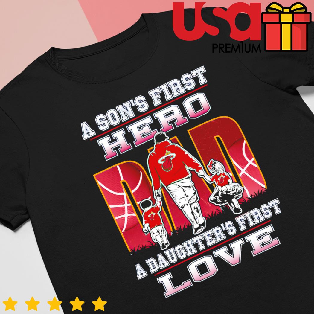 49ers Dad A Son's First Hero A Daughter's First Love T-Shirt