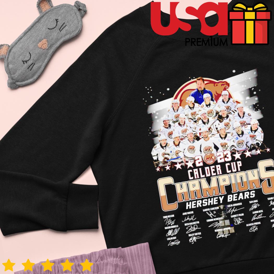 Calder Cup Champions Hershey Bears 2023 signature shirt, hoodie, sweater,  long sleeve and tank top