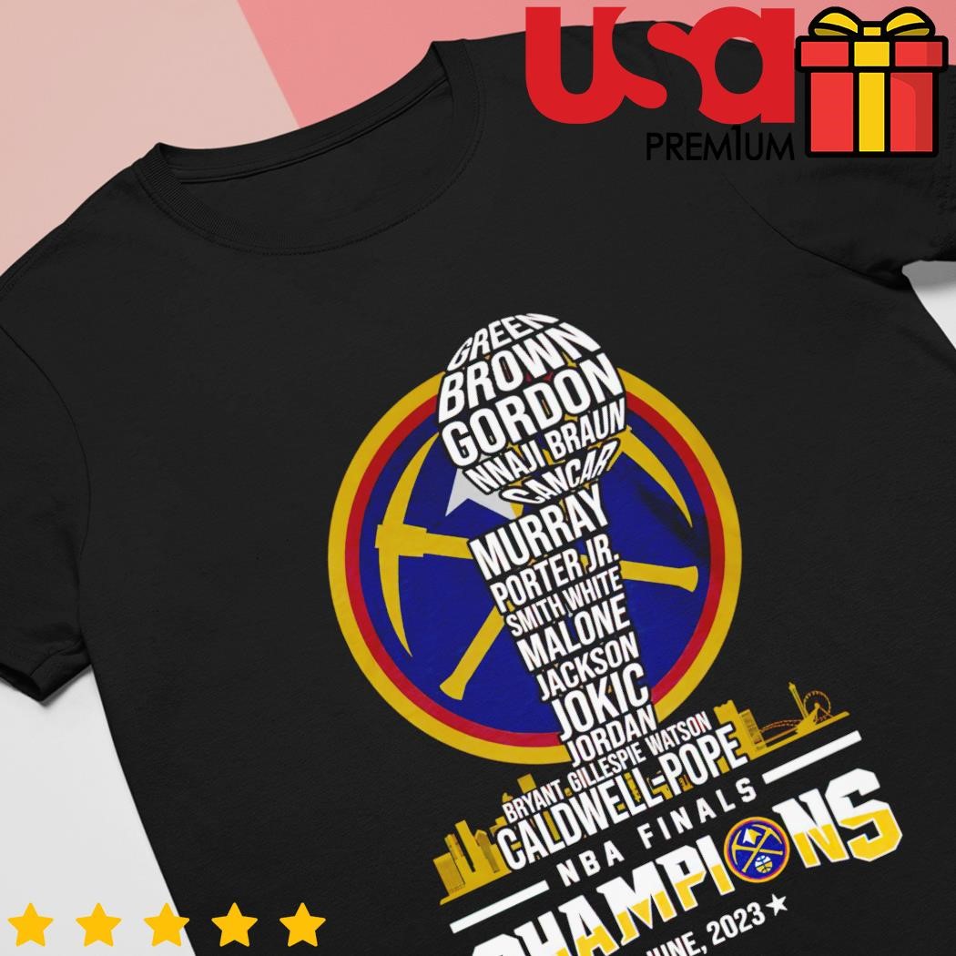 Denver Nuggets 2023 NBA Finals Champions Trophy shirt, hoodie, sweater and  long sleeve