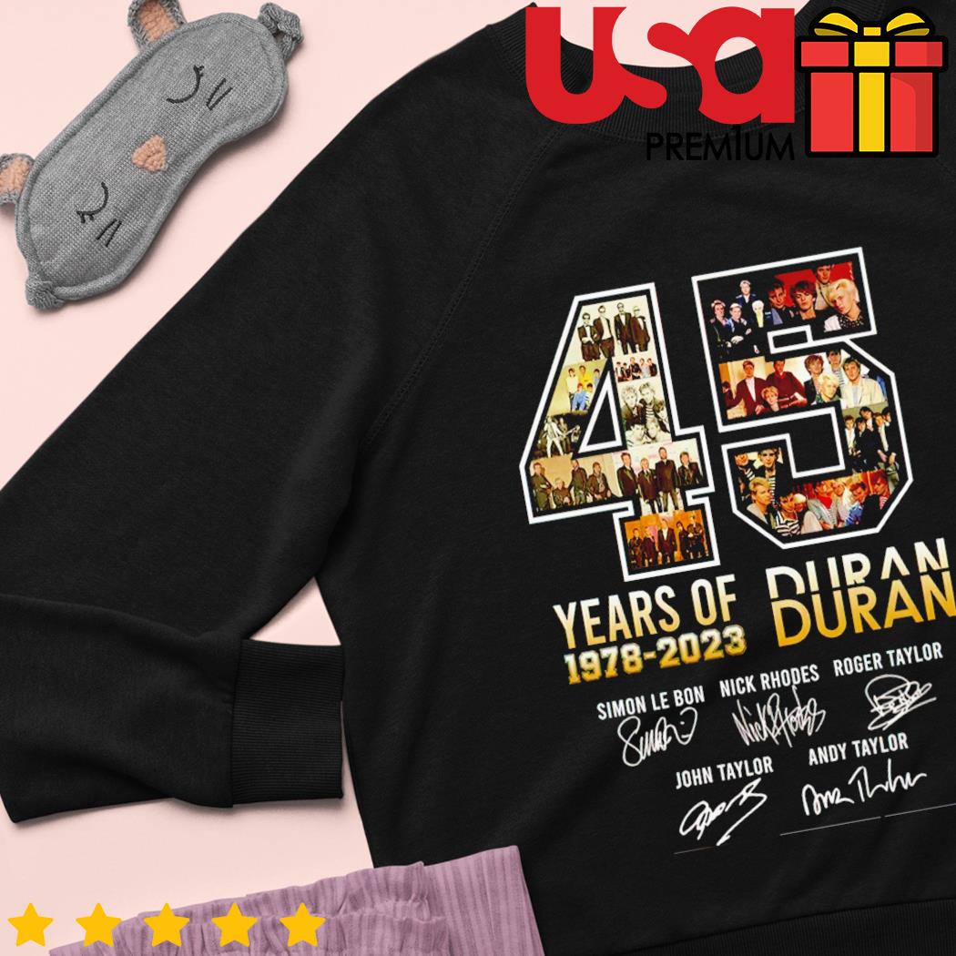 Duran Duran 45 Years 1978-2023 Signatures Thank You For The Memories  Personalized Baseball Jersey - Tagotee