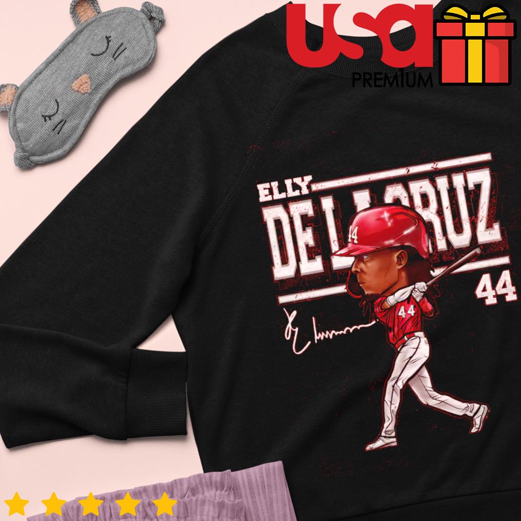 Elly De La Cruz Cincinnati Cartoon signature shirt, hoodie, sweater and  long sleeve