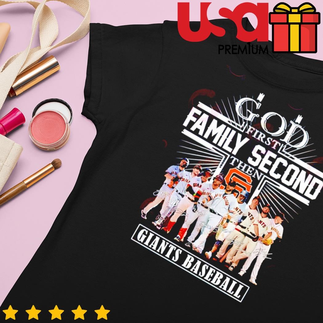 God first family second then giants baseball shirt, hoodie