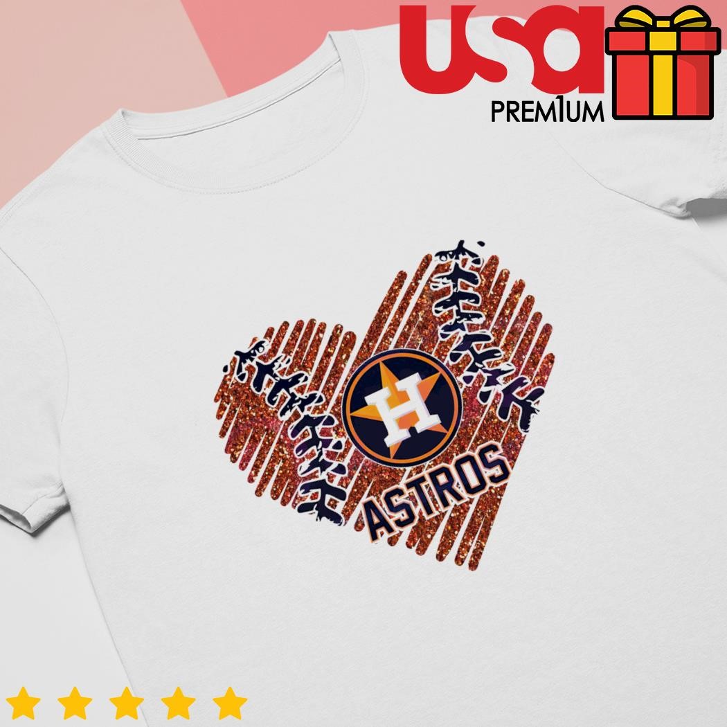 Houston Astros Heart Baseball Team t-shirt, hoodie, longsleeve