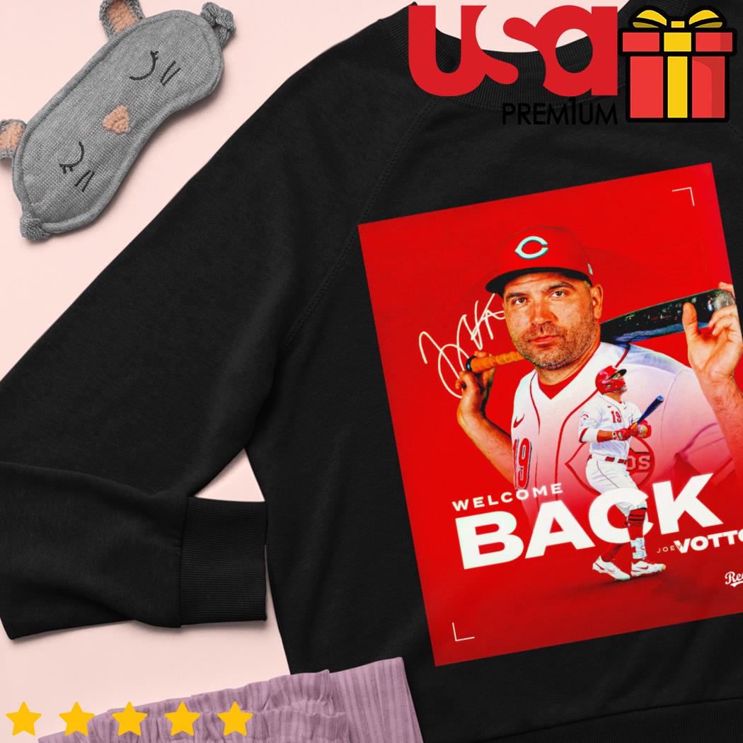 Joey Votto Welcome back signature Cincinnati Reds shirt, hoodie, sweater,  long sleeve and tank top