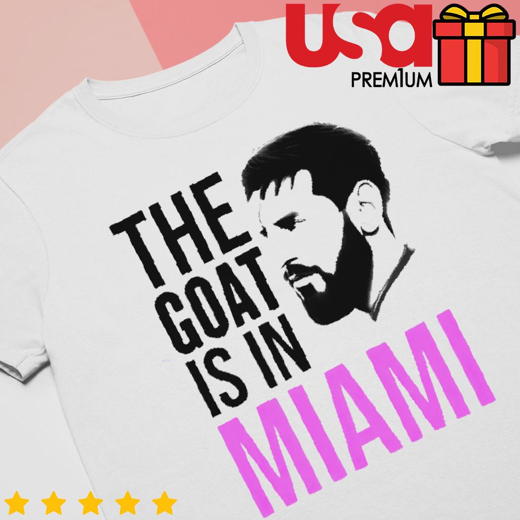 Lionel Messi The GOAT Inter Miami shirt, hoodie, longsleeve