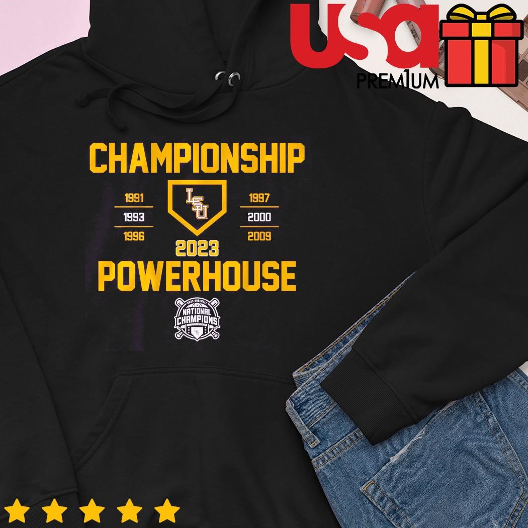 _ _LSU TIGERS BASEBALL NATIONAL CHAMPIONS 2023 POWER HOUSE JERSEY