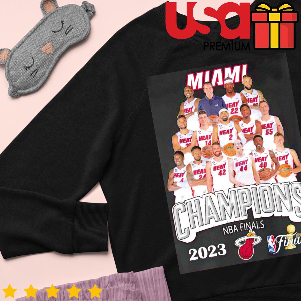 NBA Finals Miami Heat Champions 2023 sports fan shirt, hoodie