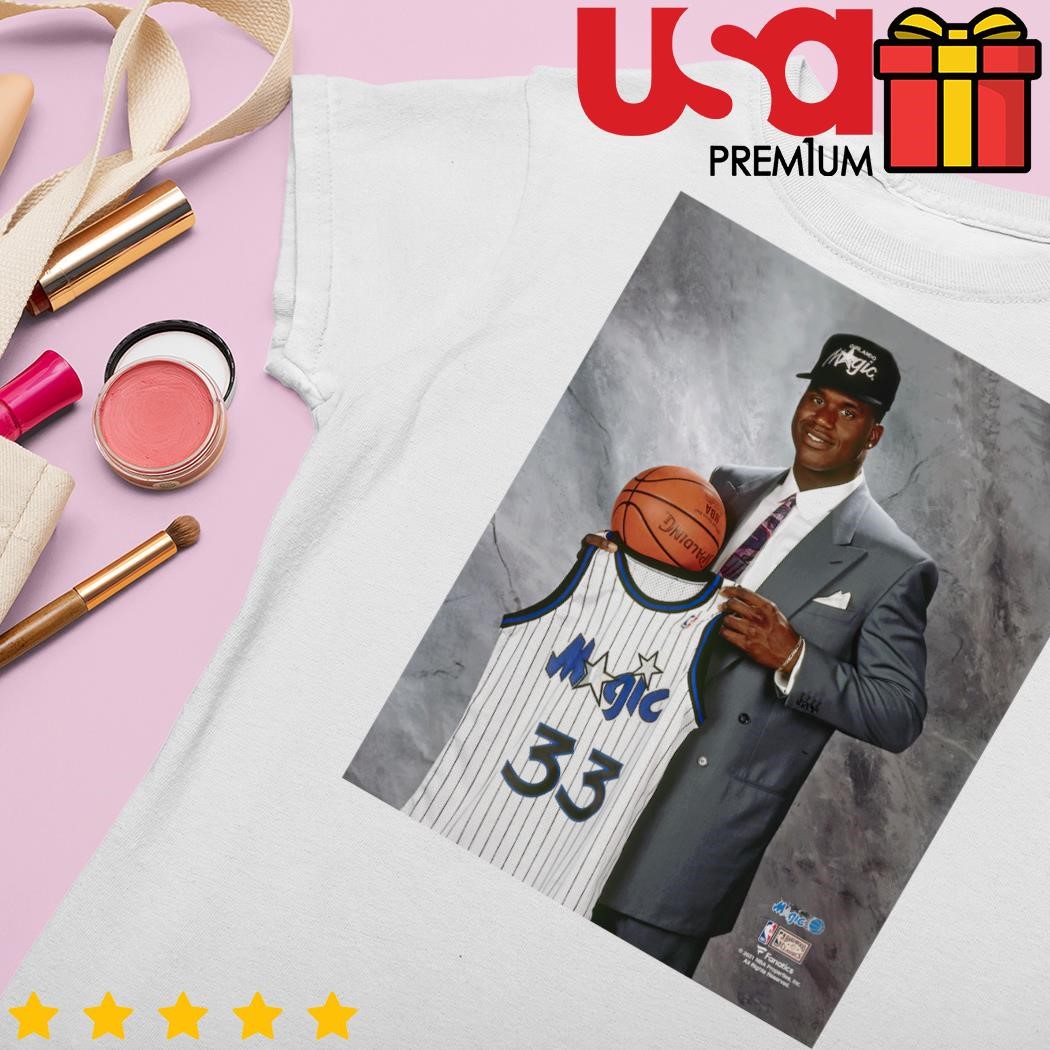 Official real Draft Day Tee Orlando Magic Shaquille O'neal