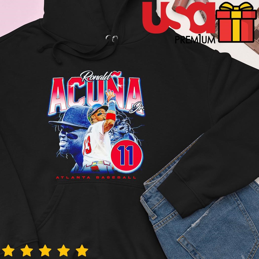 Ronald F Acuna Jr. Atlanta Braves Logo Shirt, hoodie, sweater
