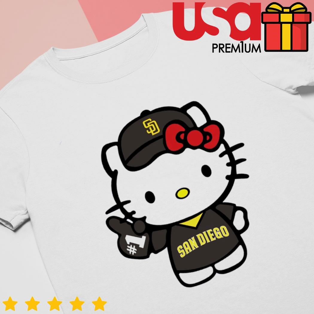 San Diego Padres Special Hello Kitty Design Baseball Jersey