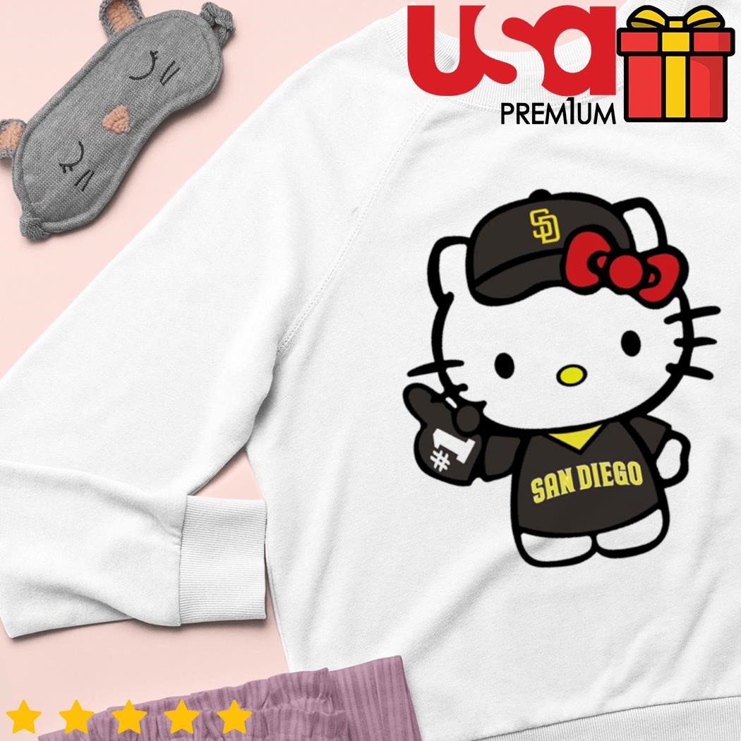San Diego Hello Kitty baseball cute shirt, hoodie, sweater and long sleeve