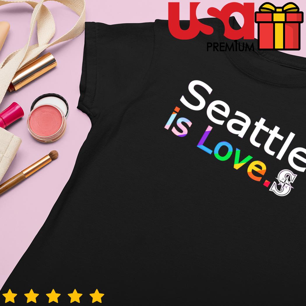 Seattle Mariners Pride Logo Shirt, hoodie, sweater, long sleeve