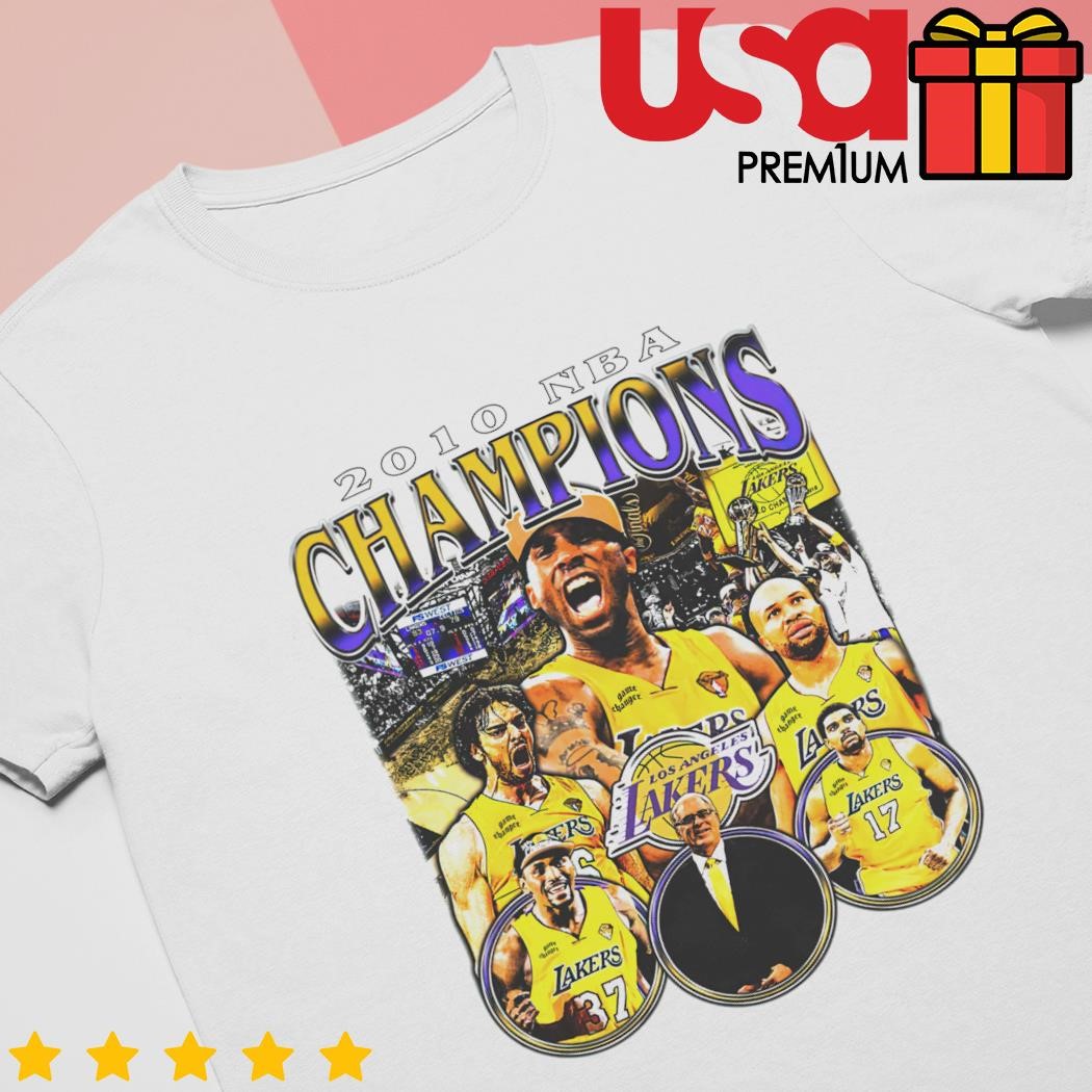 2010 NBA Champions Los Angeles Lakers retro shirt, hoodie, sweater