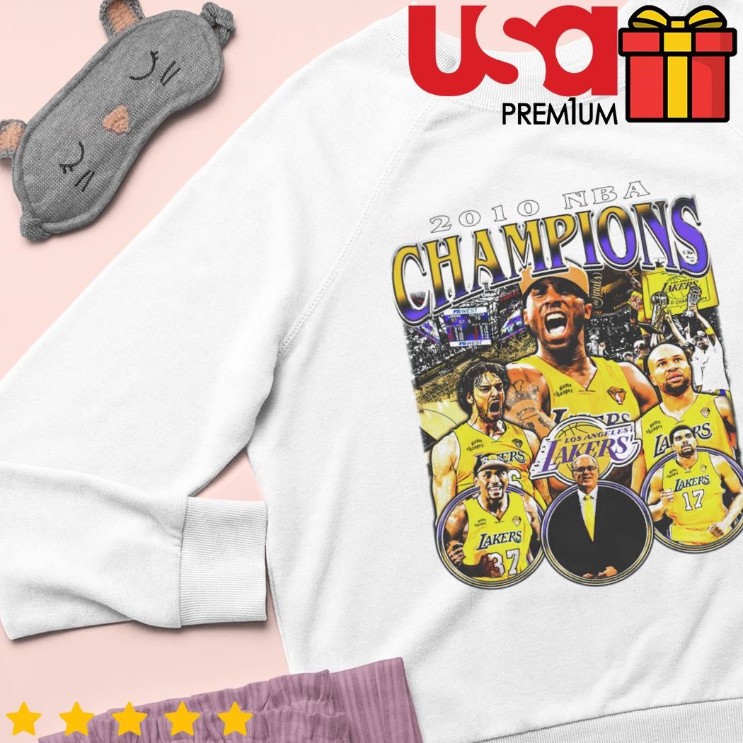 2010 NBA Champions Los Angeles Lakers retro shirt, hoodie, sweater