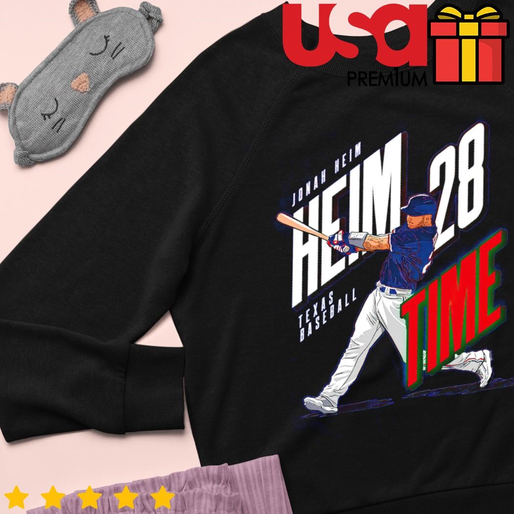 Jonah Heim Texas Baseball Heim Time 2023 shirt, hoodie, sweater, long  sleeve and tank top