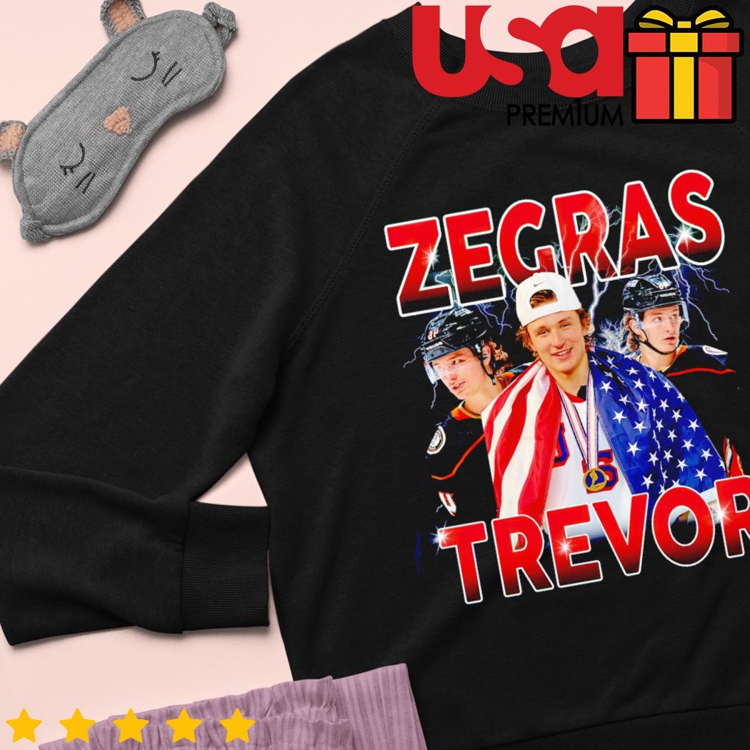 Trevor Zegras Shirt, Anaheim Hockey Men's Cotton T-Shirt