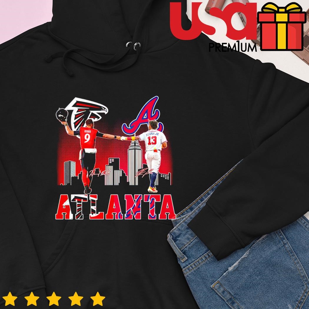 Atlanta Falcons Ridder And Braves Acuna Jr City Champions shirt, hoodie,  sweater and long sleeve