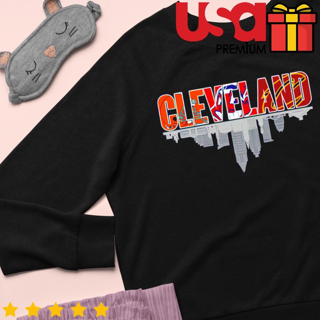 Cleveland city guardians and browns and cavaliers T-shirts, hoodie