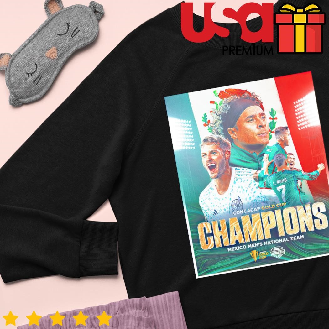 Concacaf Gold Cup Champions Mexico Men's National Team Shirt in 2023