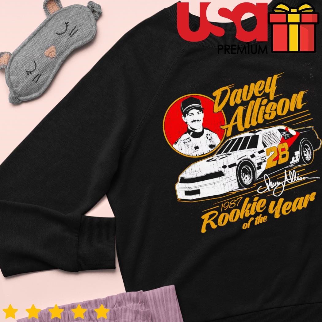 Official Davey Allison Fanatics Branded Rookie Of The Year 1987