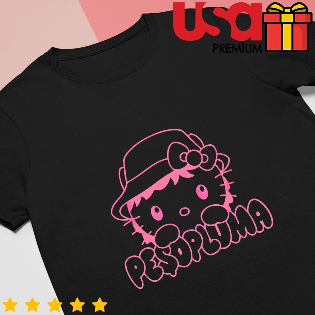 Pink Peso Pluma Hello Kitty Shirts Peso Pluma Hello Kitty