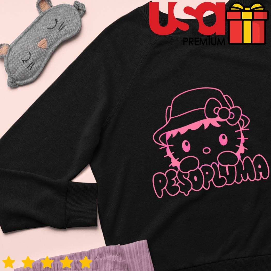 Pink Peso Pluma Hello Kitty Shirts Peso Pluma Hello Kitty