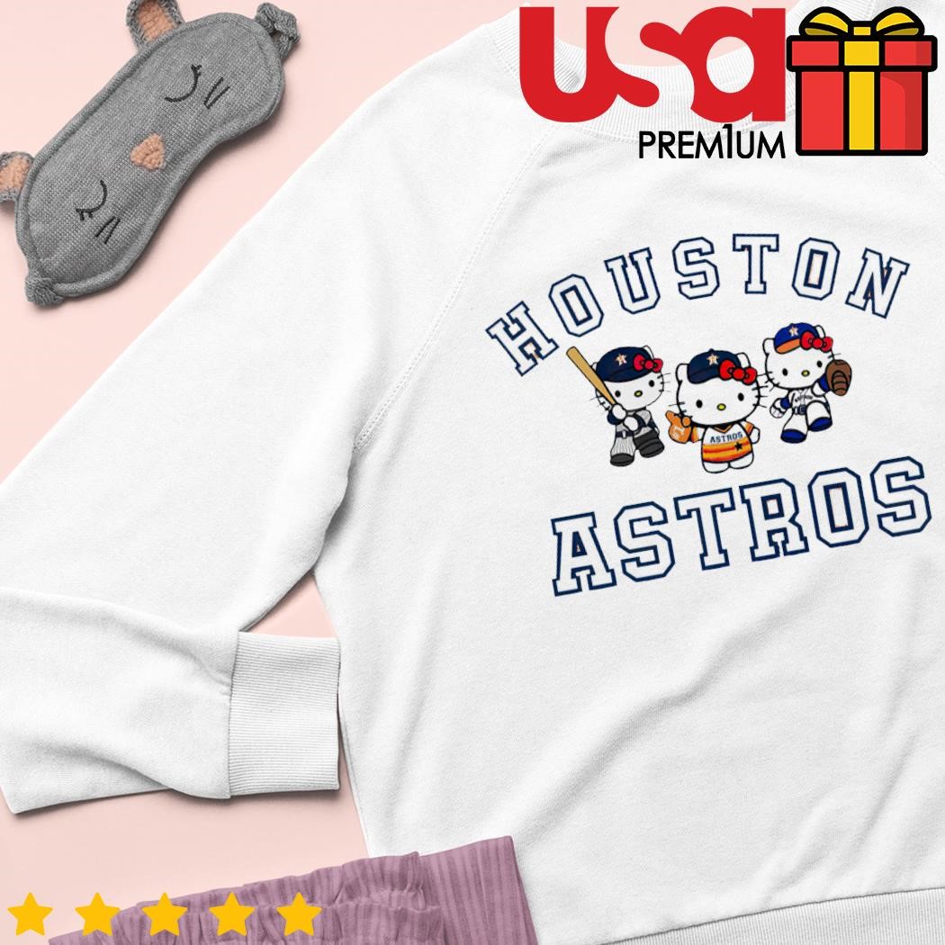 Houston Astros Girl Shirt - Baseball Trendy Unisex Hoodie Crewneck