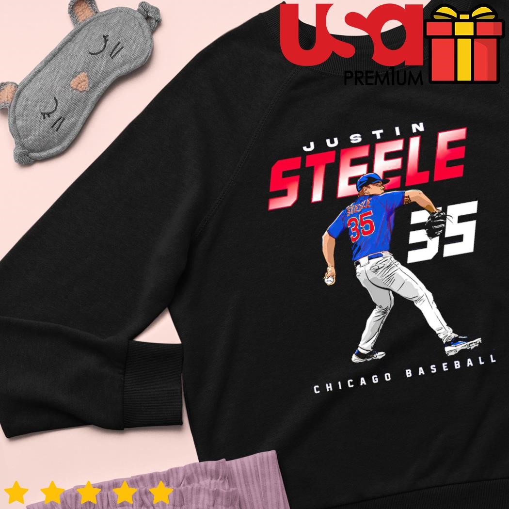 Justin Steele 35 Chicago Cubs shirt, hoodie, sweater and long sleeve