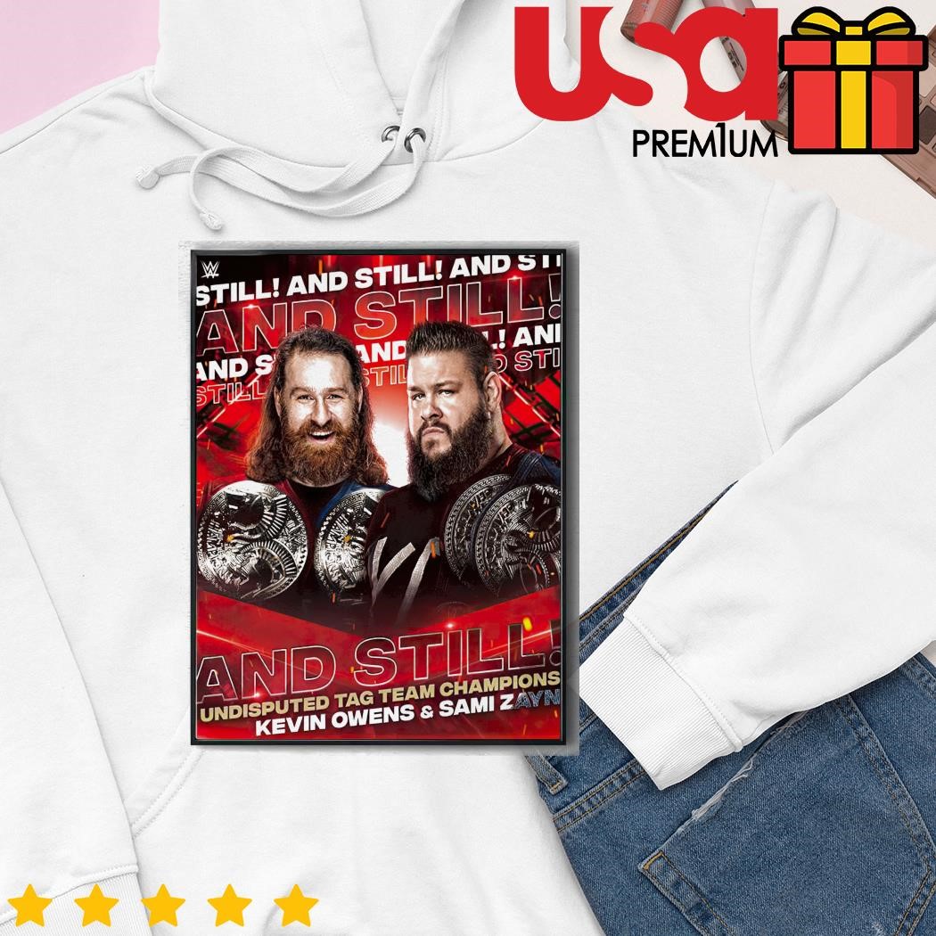 WinCraft Sami Zayn & Kevin Owens Night of Champions Undisputed Tag Team Champions  Locker Room 22 x 42 Single-Sided Towel