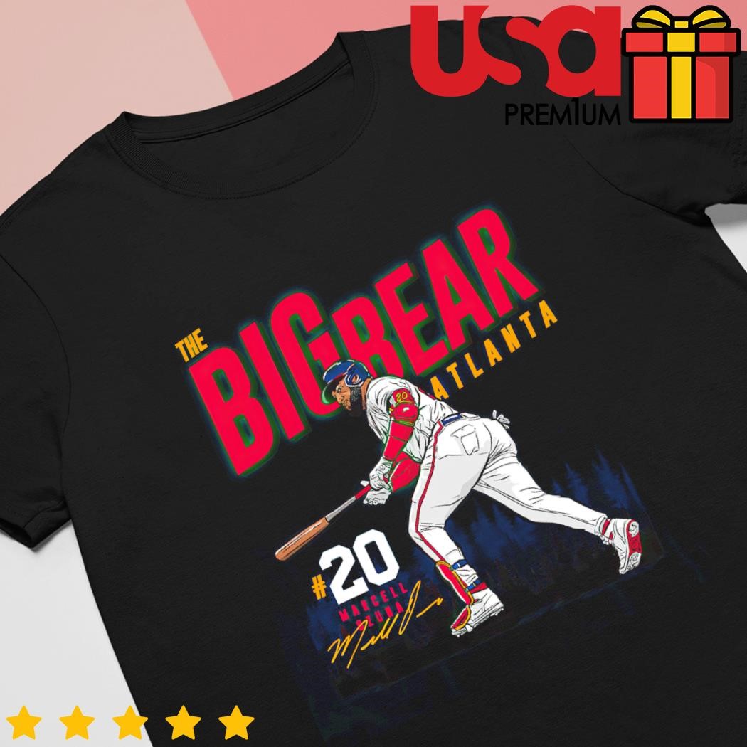 Marcell Big Bear Ozuna Atlanta Baseball Shirt, hoodie, sweater, long sleeve  and tank top