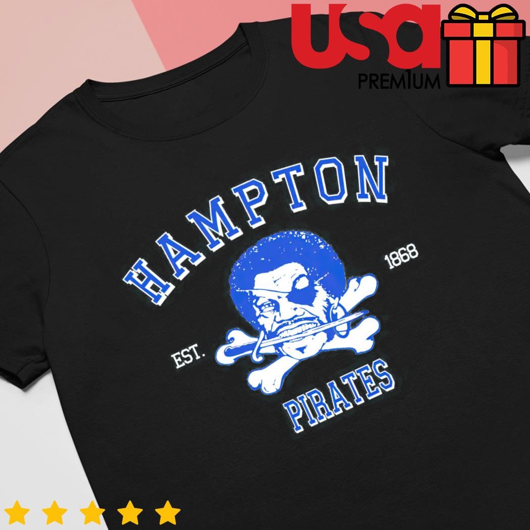 Men's Royal Hampton Pirates Long Sleeve Hoodie T-Shirt