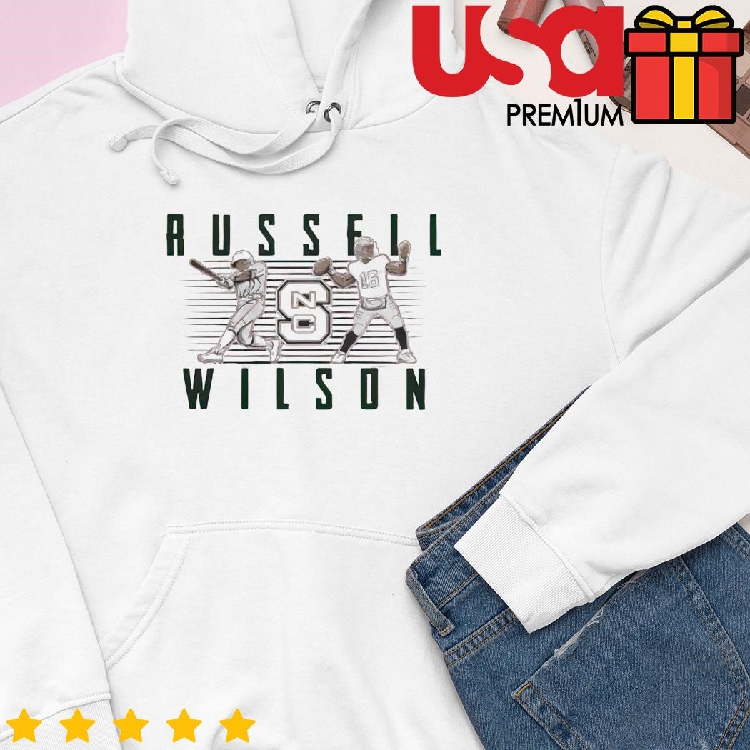 Russell Wilson Denver Broncos football and baseball art shirt, hoodie,  sweater and long sleeve