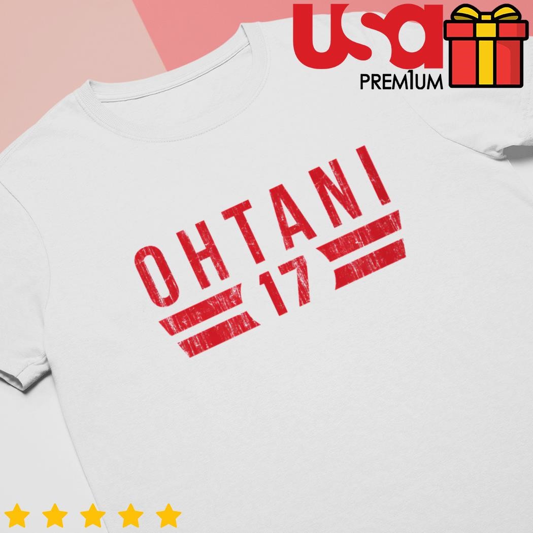 Shohei Ohtani 17 T-shirt, hoodie, sweater, longsleeve and V-neck T-shirt