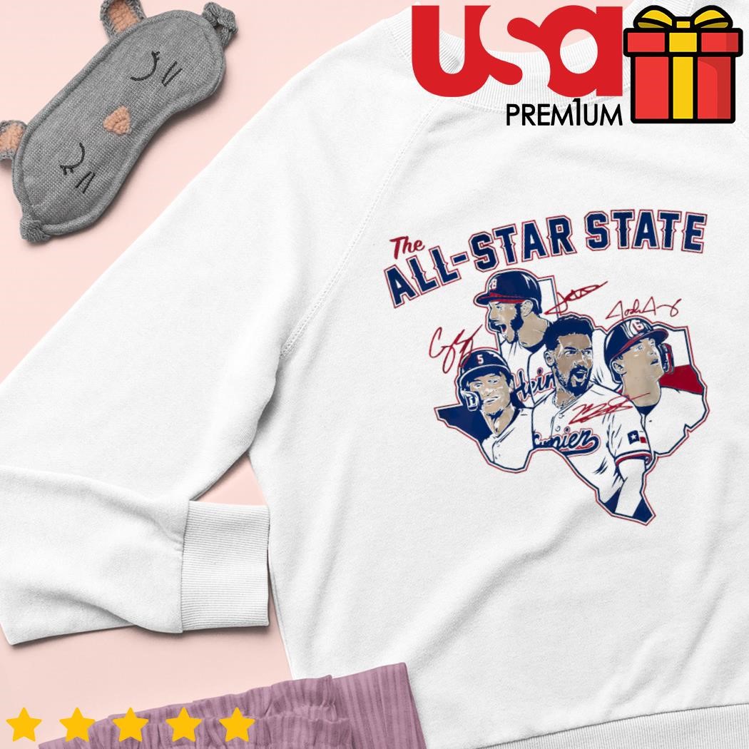 Official texas The All-Star State Shirt, hoodie, sweater, long