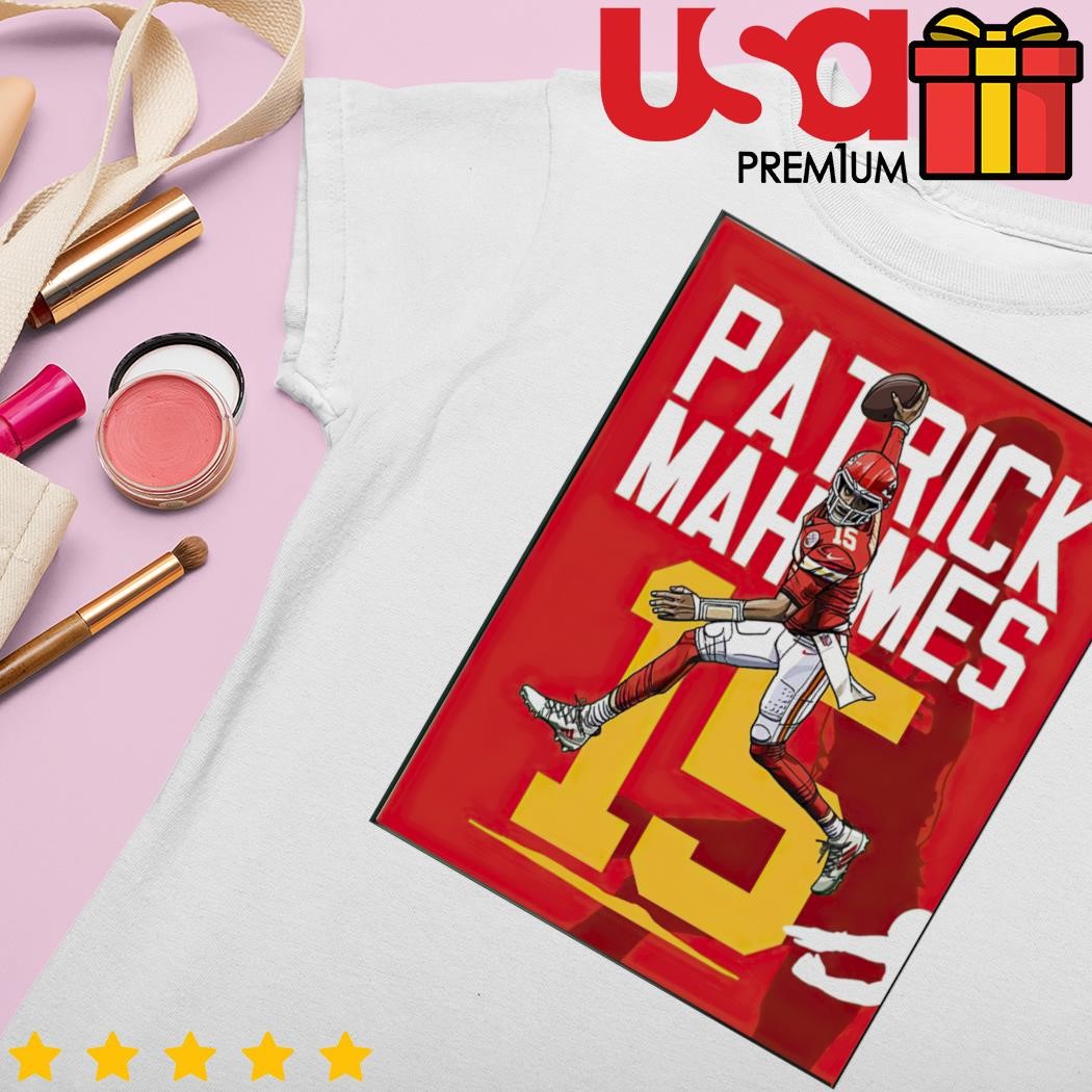 Patrick Mahomes 15 football vintage poster shirt, hoodie, sweater