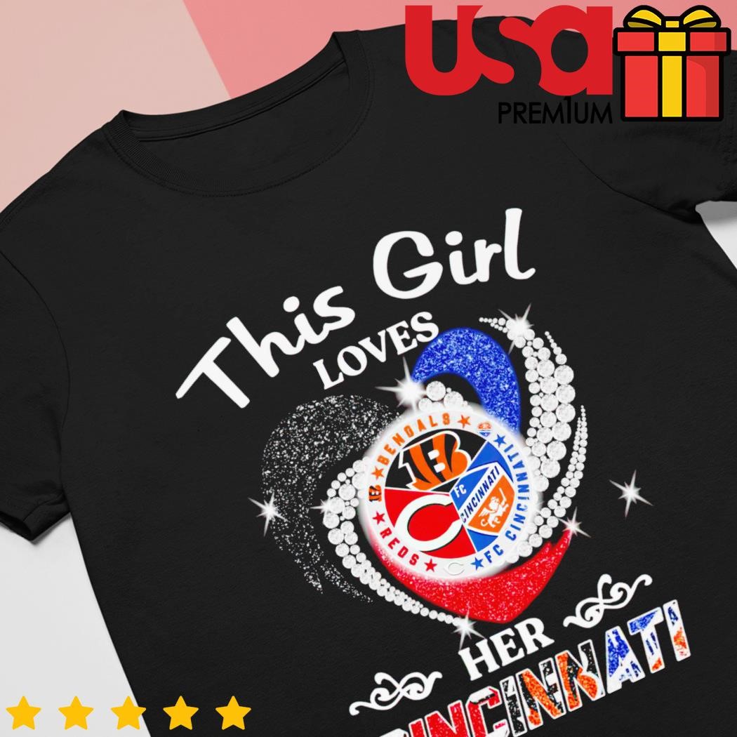 This Girl Love Her Cincinnati Bengals Shirt, hoodie, sweater, long