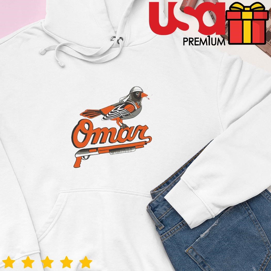 Omar The Wire Baltimore Oriole 100% Cotton T-Shirt Men And Women