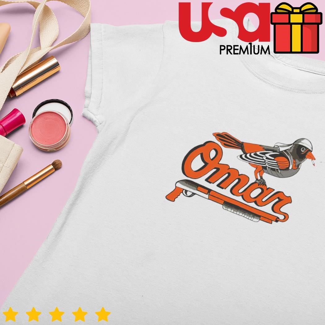 Omar The Wire Baltimore Oriole 100% Cotton T-Shirt Men And Women