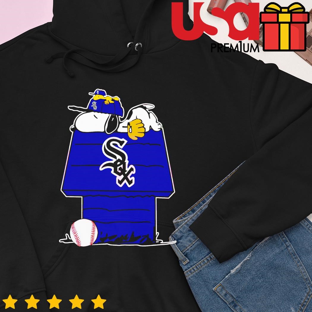 Chicago White Sox MLB Team Snoopy Sleep Shirt - Teespix - Store Fashion LLC