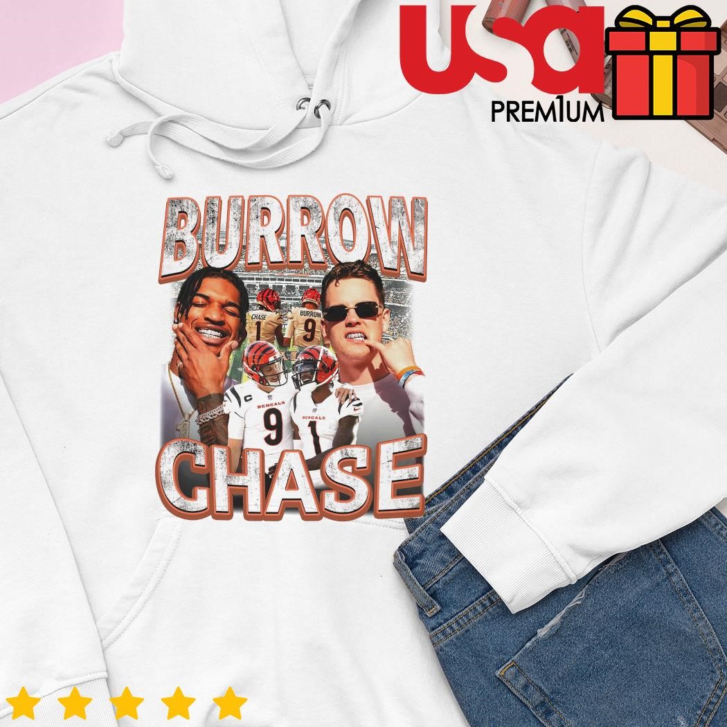 Joe Burrow and Ja'marr Chase Cincinnati Bengals shirt, hoodie, sweater and  long sleeve