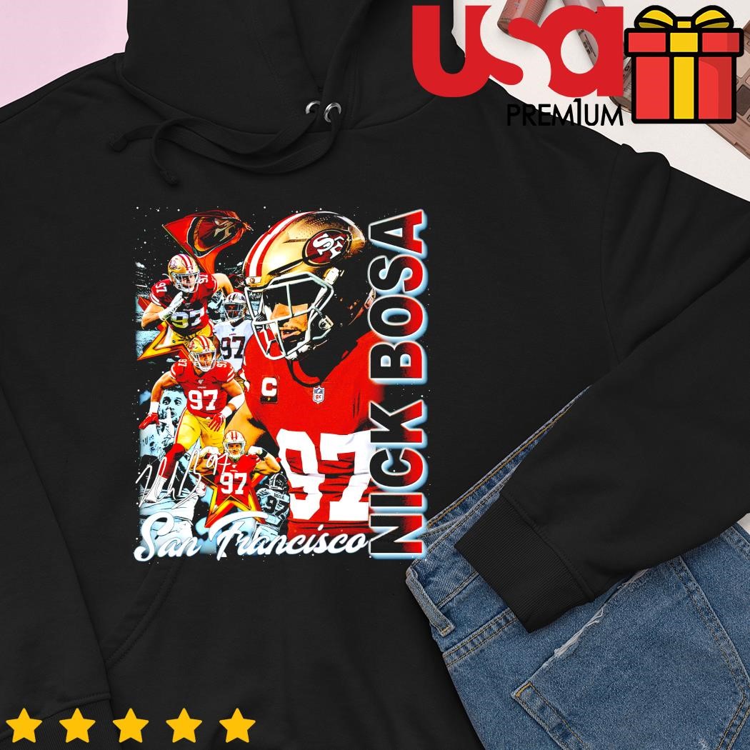 San Francisco 49ers Alternate Name & Number Hoodie - Nick Bosa