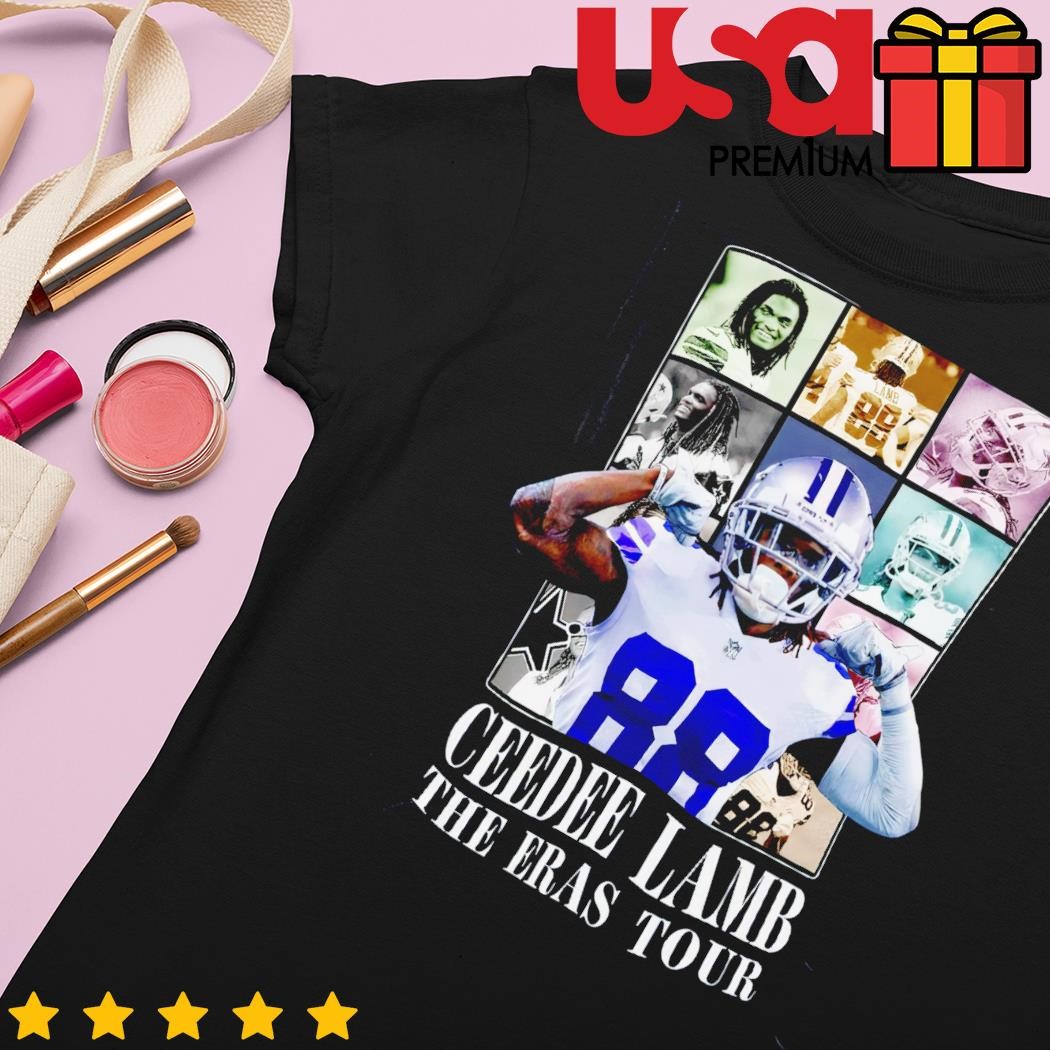 Ceedee Lamb The Eras Tour Tee, Ceedee Lamb Shirt, Unique Dallas Cowboys  Gifts - Bring Your Ideas, Thoughts And Imaginations Into Reality Today