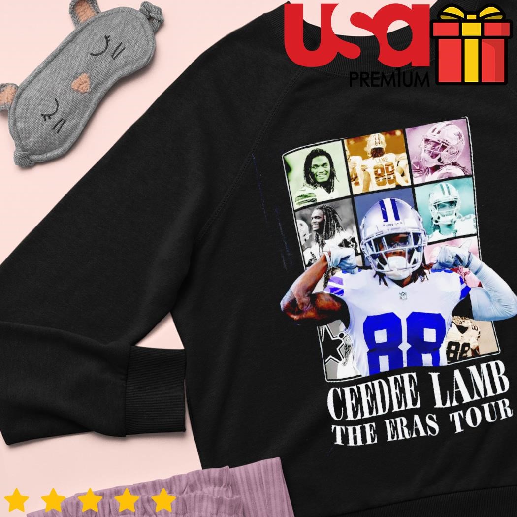 Ceedee Lamb The Eras Tour Dallas Cowboys Shirt –