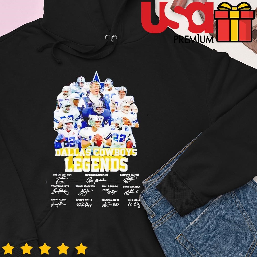 Dallas Cowboys Legends Member Signatures T Shirt in 2023