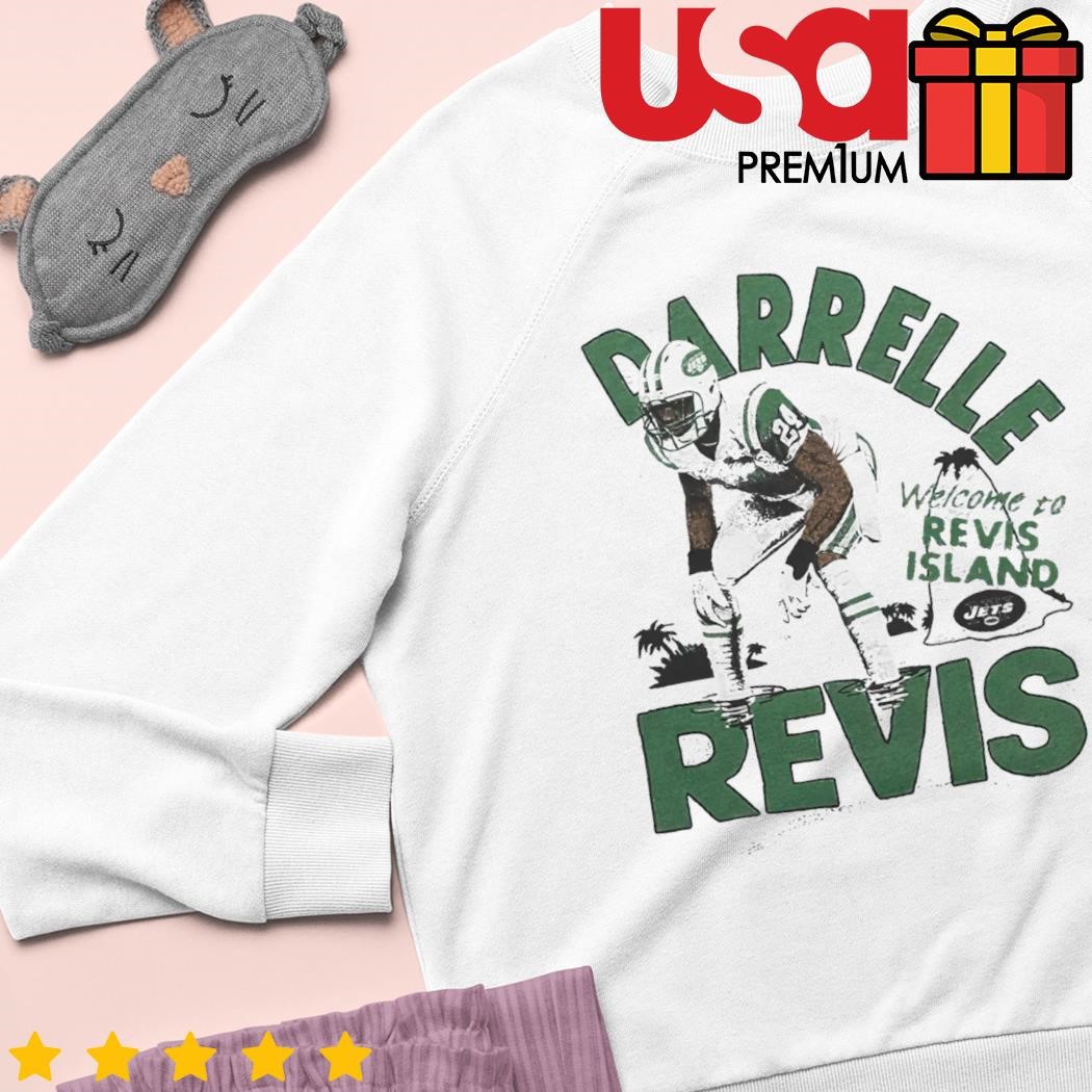 Darrelle Revis welcome to Revis Island New York Jets art shirt, hoodie,  sweater and long sleeve