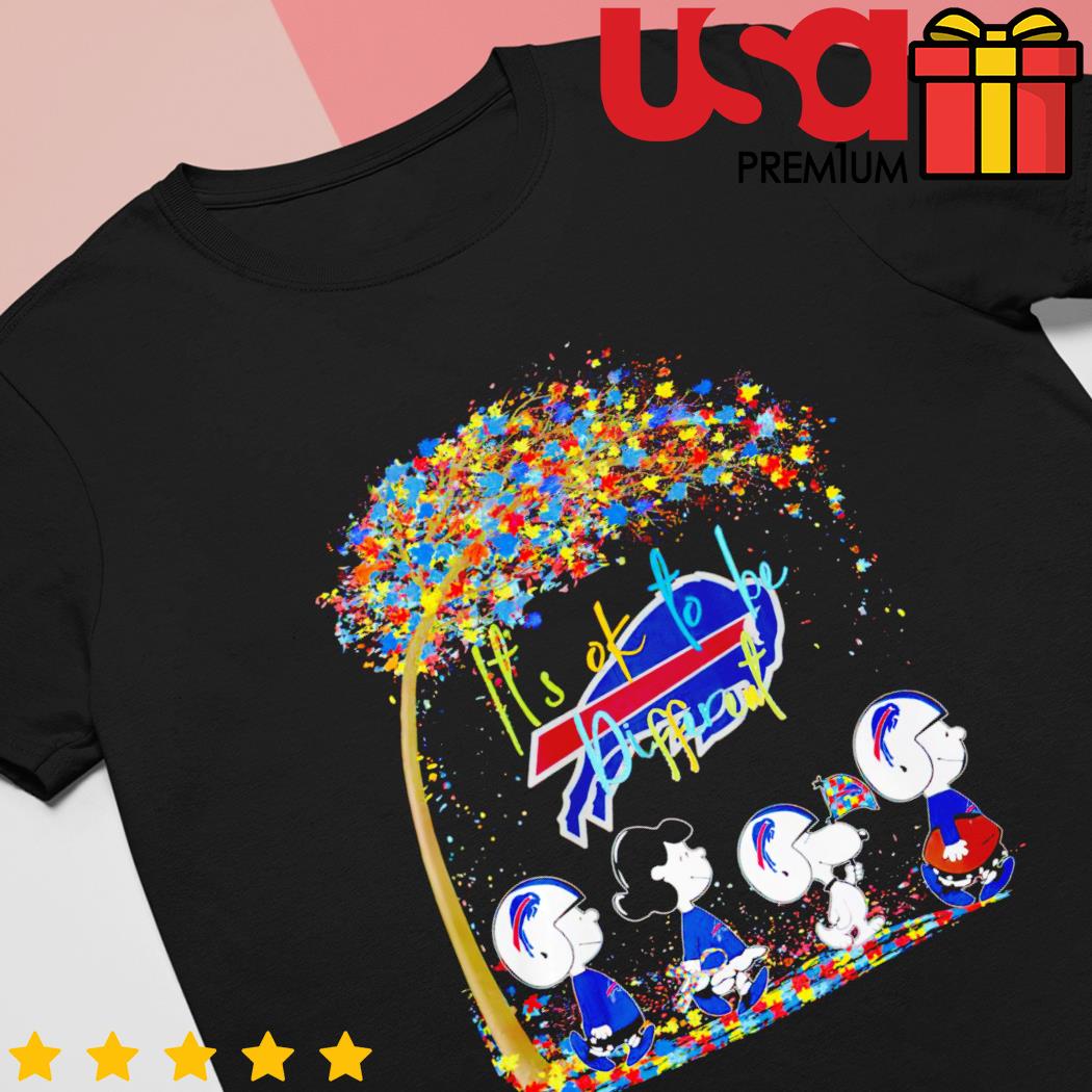 Buffalo Bills Peanut and Snoopy shirt