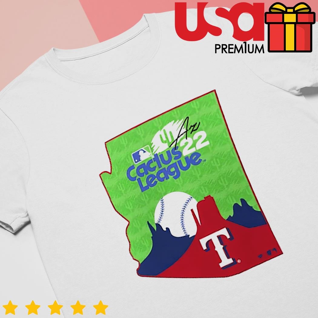 green texas rangers shirt
