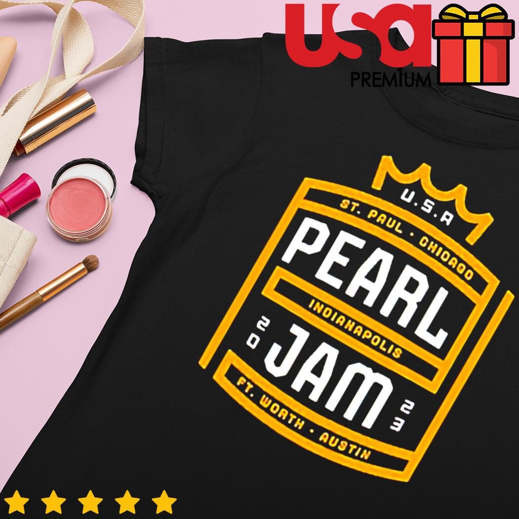Pearl Jam 2023 Us Tour T-shirt,Sweater, Hoodie, And Long Sleeved, Ladies,  Tank Top